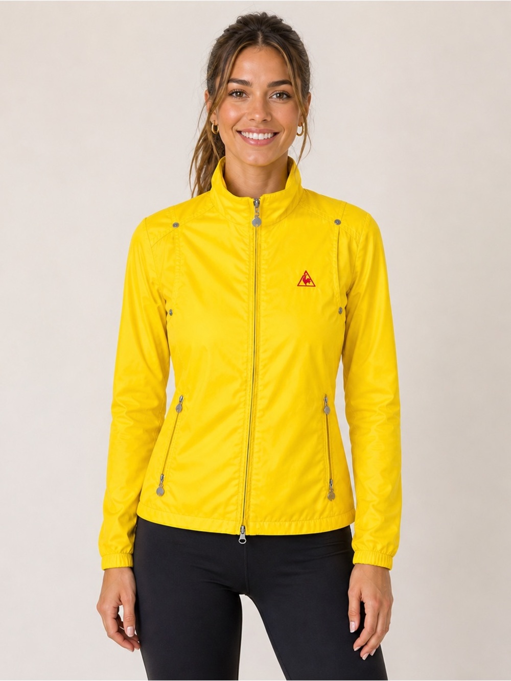 💛 Le Coq Sportif Golf Windbreaker | Yellow | Size M